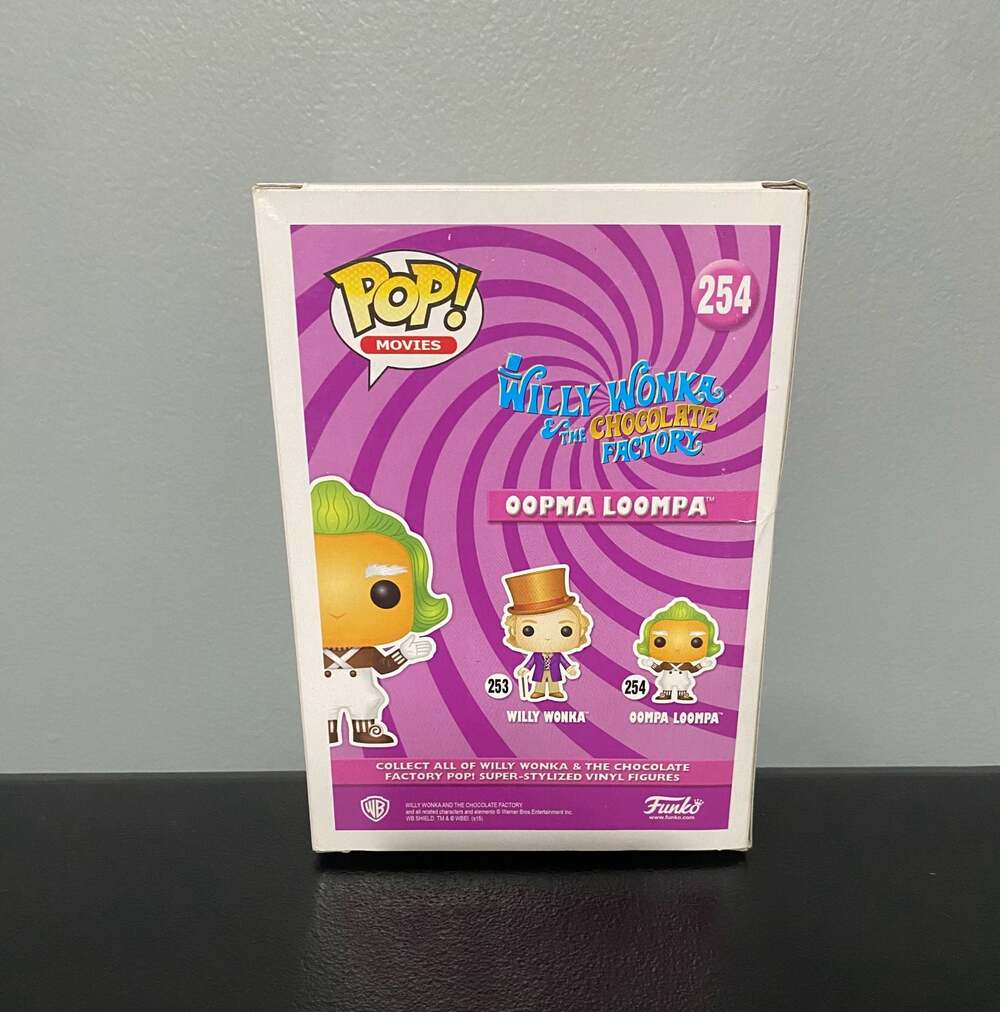 Funko Pop! Willy Wonka & The Chocolate Factory Oompa Loompa #254 Vinyl Figure - Picture 2 of 6
